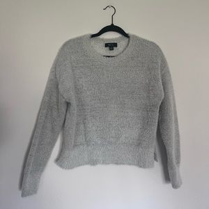 Grey Fuzzy Sweater